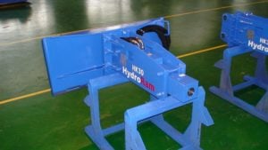 HydroRam HK30 Hydraulic Hammer with skid Steerr bracket